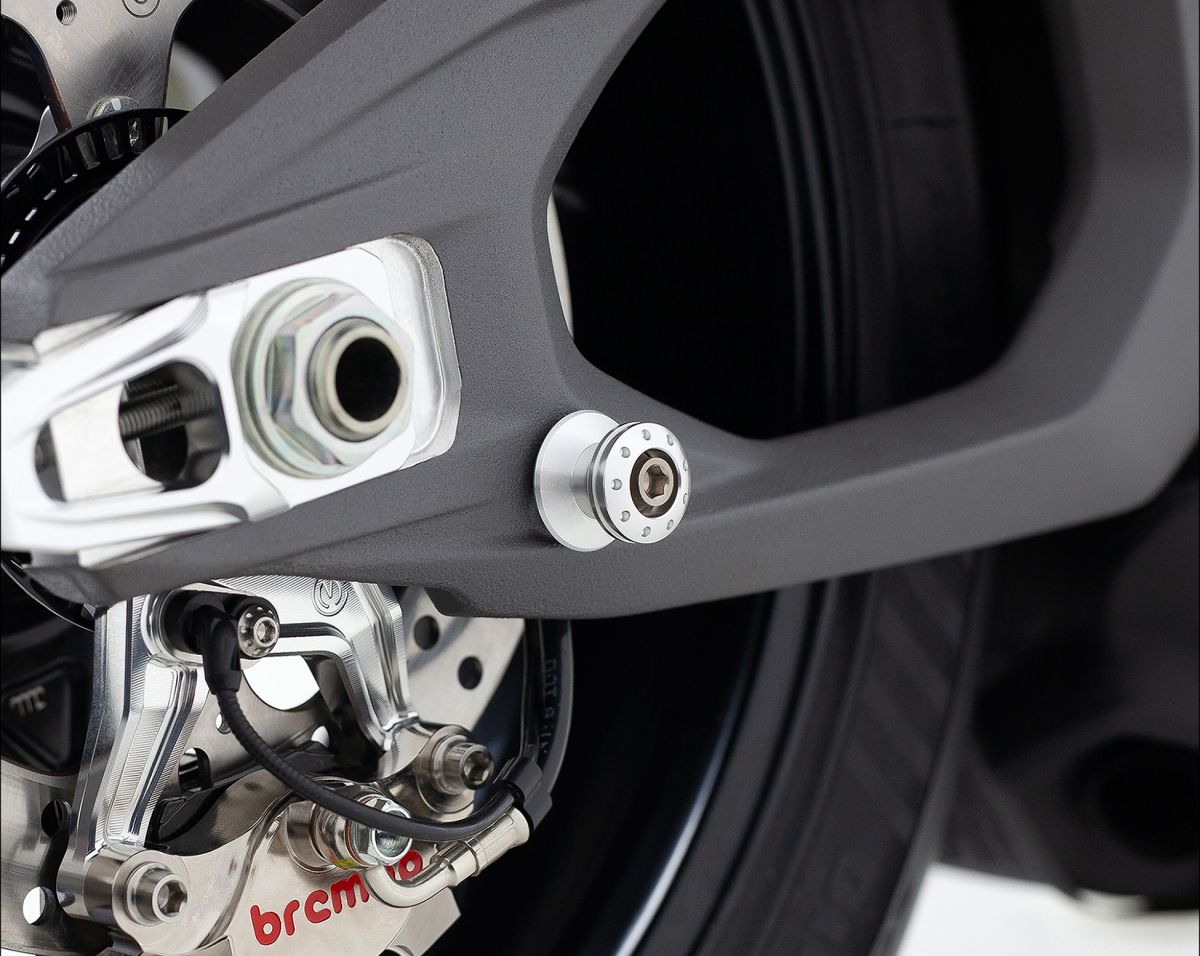Motocorse Billet M8 Swingarm Spools Motocorse Billet M8 Swingarm Spools